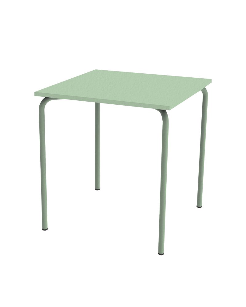 Table carrée 5028 vert lisbonne